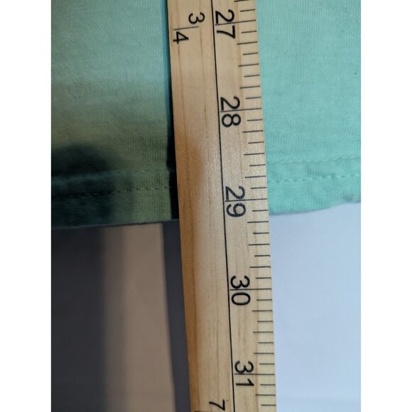 OSU Ohio State Buckeyes Long Sleeve Mint Green Shirt Sz L Brutus And Heart Retro - Picture 7 of 7